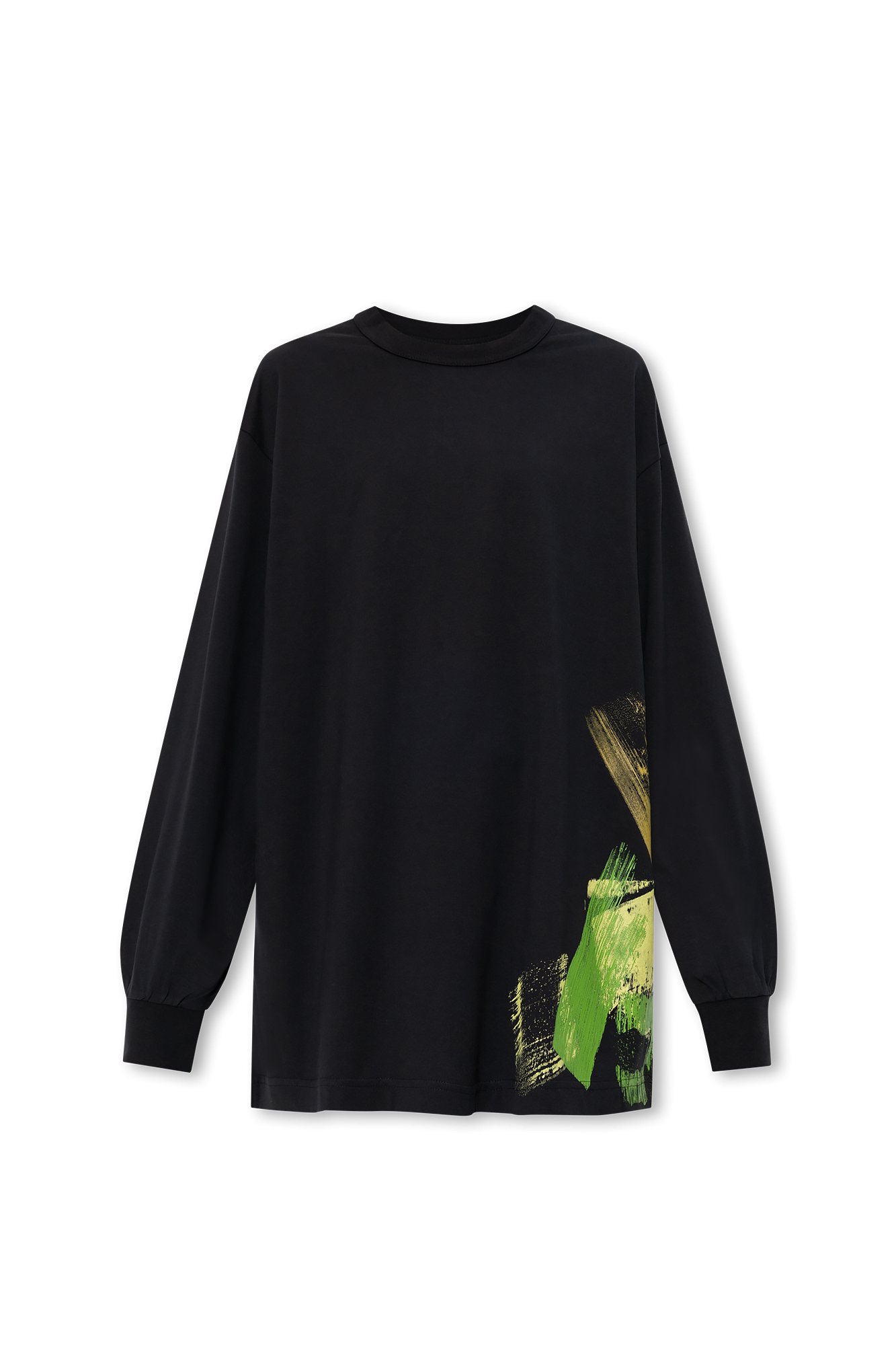 FIRE PRINT EXTREME CROP TOP WITH MOCK TURTLENECK – THE SHOP